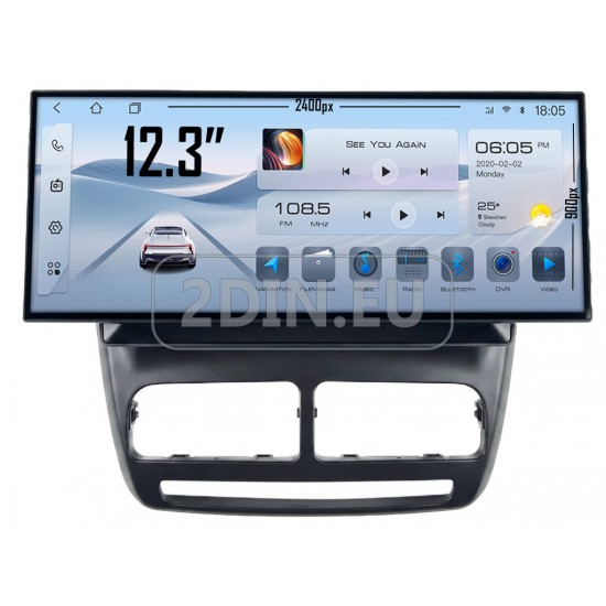 FIAT Doblo - 12.3" МУЛТИМЕДИЯ / Навигация android 16